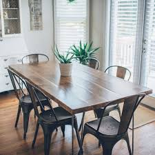 We Wanted A Kitchen Table That Was Simple Neutral And Could Take A Beating From Us And The Kids But Sti In 2020 Diy Kitchen Table Diy Dining Table Kitchen Table Wood