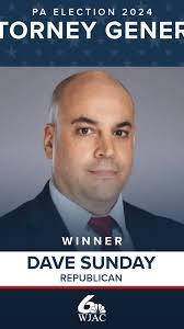 Republican Dave Sunday wins Pennsylvania's attorney general race