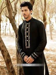 Men S Kurta Shalwar By Hsy Hassan Sheheryar Yasin Indian Men Fashion Mens Kurta Designs Kurta Pajama Men
