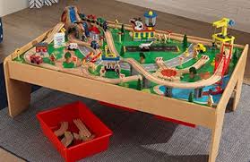 Block area little sis train table train car train tracks church nursery thomas the train train layouts lego instructions. Kidkraft Imaginarium Train Table Shop Clothing Shoes Online