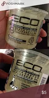Gel Mini Small Hair Gel Slighty Used Clean Castor Oil Flaxseed Eco Style Other Gel Hair Gel Promotes Hair Growth