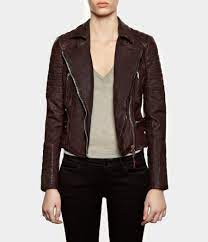 Allsaints Oxblood Leather Jacket Womens Leather Jackets Leather Jackets Women Purple Leather Jacket Leather Jacket