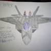 Lockheed/boeing f 22 raptor coloring page to print free ⋆ pdf. 1