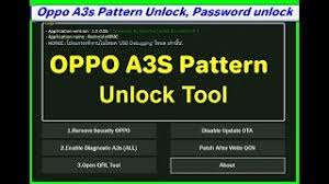 Oppo a3s cph1803 pattern lock any solution. Oppo A3s All Security Unlock Tools Pin Password Network Unlock Latest Youtube
