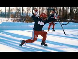 Create your perfect backyard rink! Bring Hockey Home Ez Ice The 60 Minute Backyard Rink Youtube