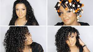 Curly perms are done using chemicals that help reshape small sections of hair. How To Perfect Perm Rod Set On Natural Curly Hair Tutorial Youtube