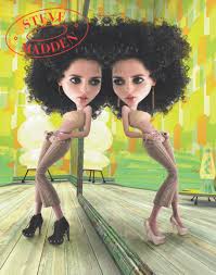 The Story Behind Those Steve Madden Big Head Ads Garage Steve madden vegan leather crossbody bag.