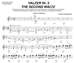 André rieu performing shostakovich' the second waltz live in maastricht, the netherlands. Vals NÂº 2 Suite No 2 Shostakovich Vals Bailable Basi Audio Fisarmonica