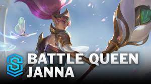 Battle Queen Janna Skin Spotlight - League of Legends - YouTube