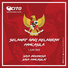 1 juni 2020, hari lahirnya pancasila. Selamat Hari Kelahiran Pancasila 1 Juni Tahun 2020 Laboratorium Klinik Cito
