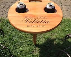 Outdoor Beer Table Collapsible Beer Table Beer Lover Etsy In 2020 Beer Table Wine Table Gifts For Beer Lovers