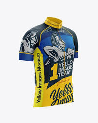 Men S Cycling Jersey Mockup Right Half Side View In Apparel Mockups On Yellow Images Object Mockups Design Mockup Free Mockup Free Psd Mens Cycling