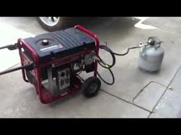 Run on natrual gas, low pressure propane or gasoline. Propane Conversion For Generator Tri Fuel Kit Youtube