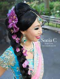 Braid Floral Braid Indian Wedding Fusion Chinese Indian Bride Chinese Bride Indian Bride Indian Bridal Hairstyles Bridal Hair Indian Wedding Hairstyles