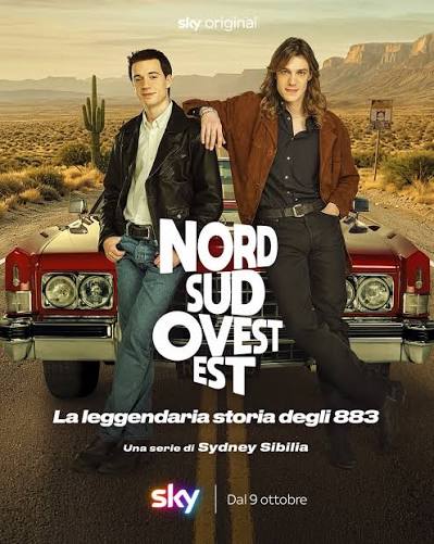 POSTER | È tempo di vivere l'ultimo capitolo della storia. Nord Sud Ovest  Est - la leggendaria storia degli 883 dal 9 ottobre in esclusiva su Sky  #883laSerie #cinema #film #883 #maxpezzali