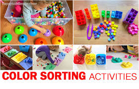 Color activities with playdough, paint, rice and more. 15 Genius Colour Sorting Activities For Toddlers Happy Toddler Playtime