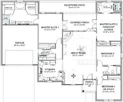 Here are some pictures of the house plans 2 master suites single story. Unique Craftsman House Plans Two Master Suites 10 Concept Single Level House Plans New House Plans House Plans One Story