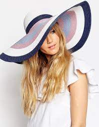Asos Oversized Straw Floppy Hat In Pastel Stripe At Asos Com Floppy Straw Hat Floppy Hats Floppy Hat