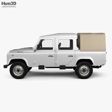 3d Model Of Land Rover Defender 110 Double Cab Pickup 2011 In 2020 Land Rover Defender Land Rover Defender 110