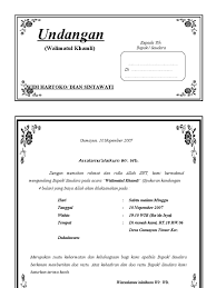 Maybe you would like to learn more about one of these? Contoh Undangan Turun Tanah Lakaran