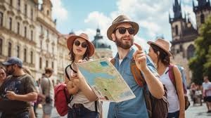 Free Tourists Enjoying Exploration Image | Download at StockCake