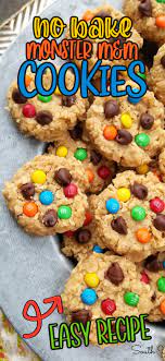 M M Monster Dessert Recipes Dessert Recipes Desserts No Bake Cookies Recipe Peanut Butter