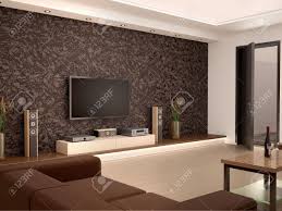 This incredible home theater and gaming room is situated in the basement of a modern home. 3d Illustration Of Interior Modern Home Theater In A Cozy Room Stock Photo Picture And Royalty Free Image Image 50883987