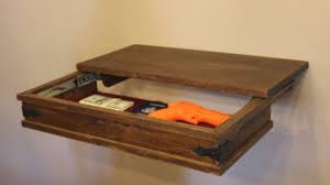Floating Wall Shelf With Secret Compartment That Locks Hidden Compartments Wall Shelves Floating Shelves Diy