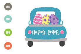 Download Easter Truck Svg Happy Easter Svg By Newsvgart Thehungryjpeg Com