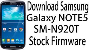 Download Samsung Galaxy Note5 Sm N920t Stock Rom Official Firmware Update Youtube