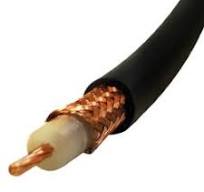 RG217/U 50 Ohm Coaxial Cable Copper Braid NCV Jacket