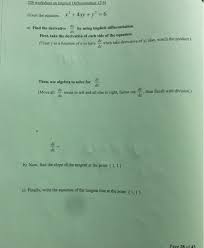 Dummies has always stood for taking on complex concepts and making them easy to understand. Solved 229 Worksheet On Implicit Differentiation 2 6 Giv Chegg Com