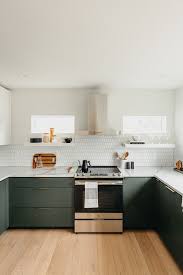 Get free shipping on qualified oak in stock kitchen cabinets or buy online pick up in store today in the kitchen department. Modern Green Kitchen Modern Kitchen Green Modern Kitchen Modern Kitchen Design