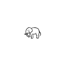 Maybe you would like to learn more about one of these? Minimalist Elephant Set Of 2 Elephant Tattoo Small Little Elephant Tattoos Simple Elephant Tattoo