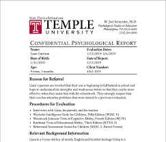 Was the size of the standardization sample adequate? Assessment Report Template Assessing Psyche Engaging Gauss Seeking Sophia