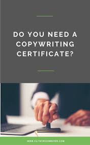 Do You Need A Copywriting Certificate Creative Writing Jobs Make Money Writing Copywriting