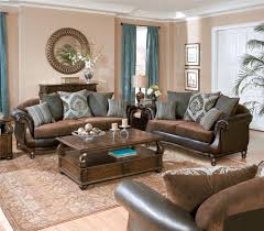 Mixing grey and brown furniture. Living Room Pillows For Dark Brown Leather Couch Novocom Top