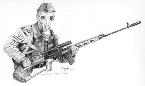 Russian Sniper W Dragunov Svd By Racejasonulose On Deviantart Free download 52 best quality sniper rifle drawing at getdrawings. russian sniper w dragunov svd by