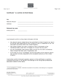 Despite having a digital backbone, saxo bank wanted to be data driven at the organizational and company level. Fillable Online Certificate To Confirm Uk Rnd Status Saxo Bank Fax Email Print Pdffiller