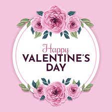 Here you can explore hq happy valentines day transparent illustrations, icons and clipart with filter setting like size, type, color etc. Happy Valentine S Day With Beautiful Flower Frame 1978618 Vector Art At Vecteezy