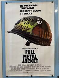 Full Metal Jacket - 1987 - Original Rolled Advance Movie Poster - S/S  27x40.75" | eBay