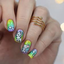 Nageldesign retro look anleitung fur retro nagel so geht s. Narmai Piggieluv Nail Art Recreated Nageldesign Selber Machen Fur Anfanger Nisinails