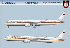 The German Airforce Considering The A350 900 For Its Vip Transport They Assuming Delivery At The End Of 2019 But Wit Aircraft Design Aircraft Designs To Draw