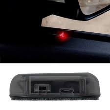 Dummy car alarm flashing light no wires needed, just stick it to the roof of the vehicle with fake solar car alarm led light security system warning theft flash blinking lamp brand new! Blue Red Kingfurt 2pcs Car Solar Power Simulated Dummy Alarm Warning Anti Theft Led Flashing Security Light Fake Lamp Automotive Interior Accessories