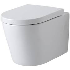 Chiama il nostro servizio di riparazione. Milano Ballam White Ceramic Modern Bathroom Wall Hung Rimless Toilet Wc And Soft Close Seat