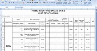 Aplikasi inventaris barang sekolah excel gratis download ini ditujukan bagi siapa saja yang membutuhkan, untuk digunakan sebagai referensi sesuai keperluan baik itu di lingkungan sekolah (pendidikan dan kesehatan) ataupun umum untuk guru bahkan operator sekolah. Contoh Kartu Inventaris Barang A B C D E F Excel Bukti Fisik Akreditasi Sd 2018
