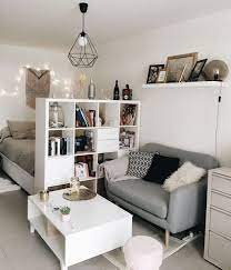 Pin By Hana Yulia On Home Sweet Home Apartment Room Small Apartment Decorating Studio Apartment Decorating
