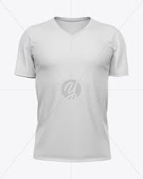 Men S V Neck T Shirt Mockup In Apparel Mockups On Yellow Images Object Mockups Shirt Mockup Tshirt Mockup Design Mockup Free
