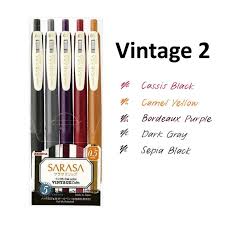 Red, black and green, every race has a flag but the coon. Zebra Sarasa Vintage Color Clip Gel Pen 0 5mm Etsy Gel Pens Zebra Sarasa Sarasa Pens