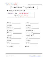 You can download and print them off so they are excellent grammar resources for the classroom if you are a teacher. Noun Worksheet Grade 3 Nouns Worksheet Common And Proper Nouns Common Nouns